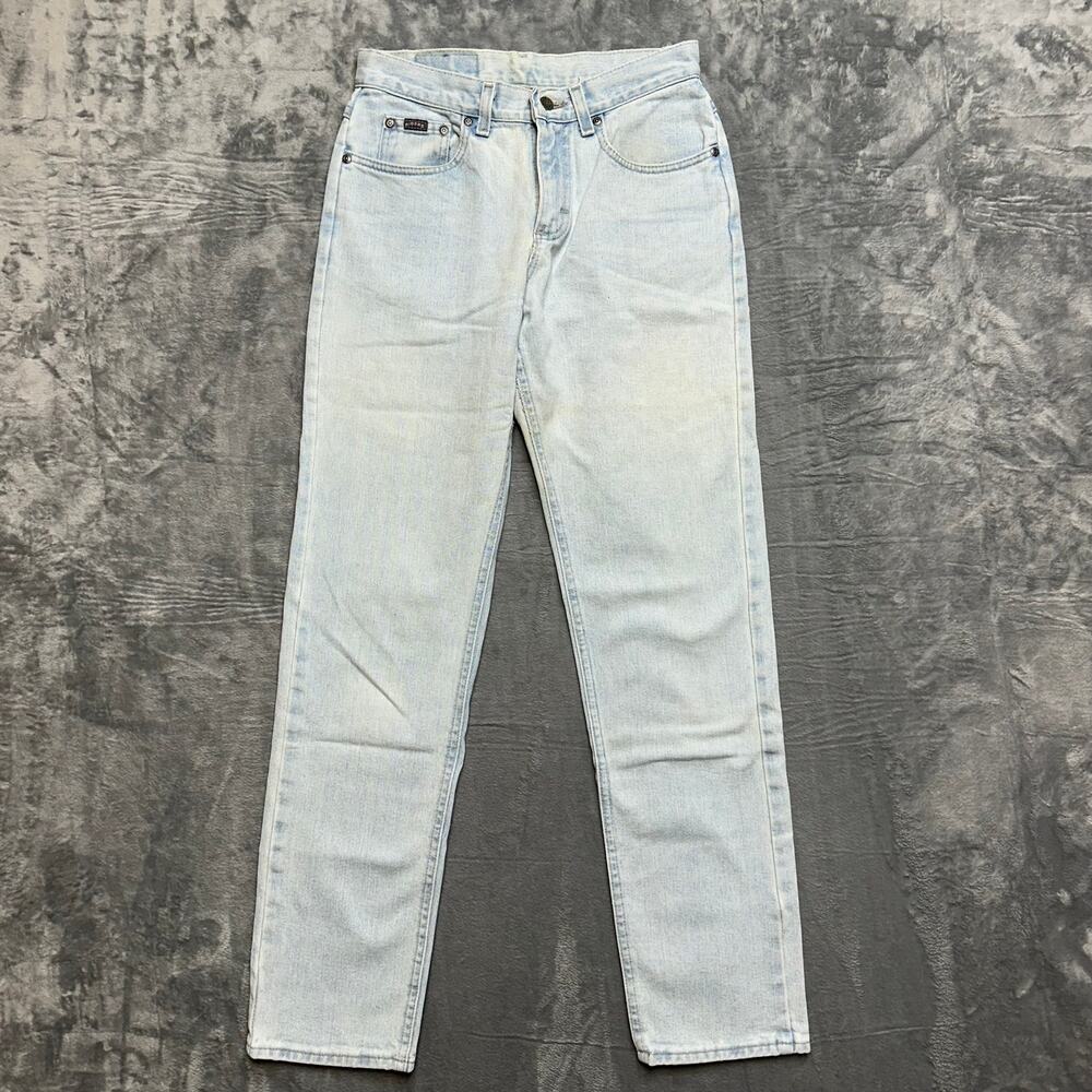 Vintage Denim Riders‎ Straight Jeans Women's Size 29 Light Blue Denim